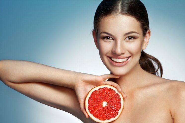 El pomelo quema calorías