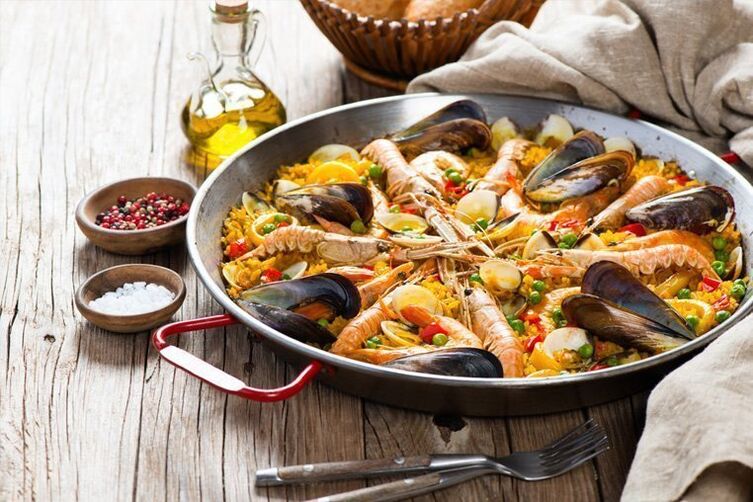 Mariscos para la dieta Dukan