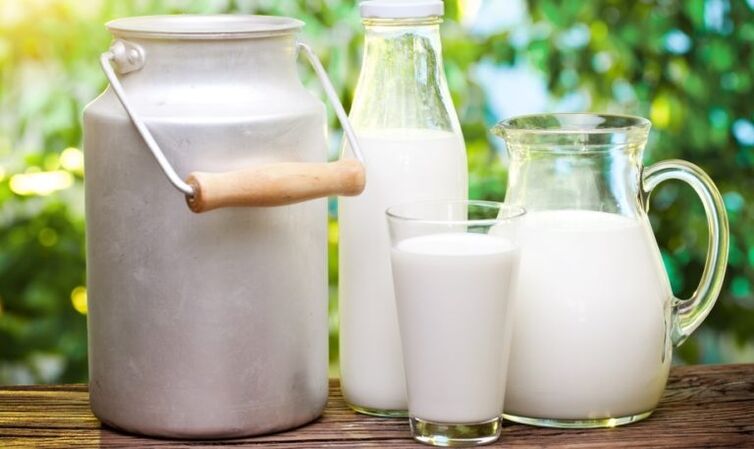 Los productos lácteos se introducen gradualmente a partir de la segunda semana de la dieta.